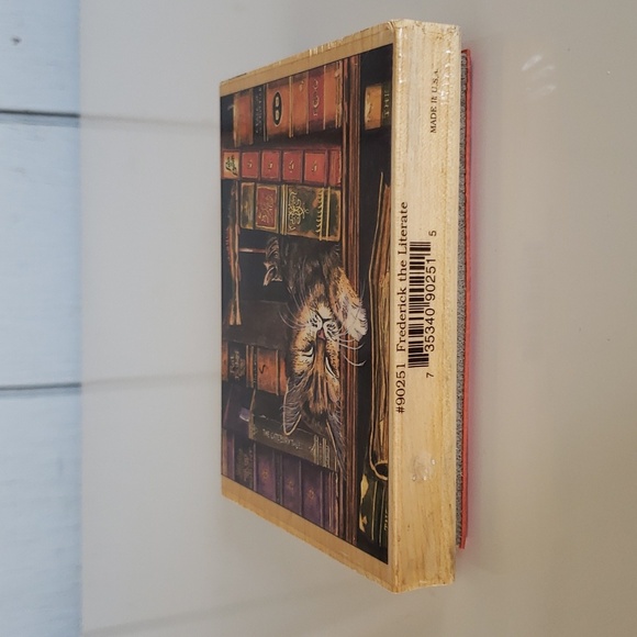 Big Cat Stamp Frederick the Literate Charles Wysocki - Picture 2 of 11